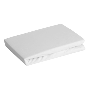 Prześcieradło D91 220x240 jersey z gumką w kolorze białym