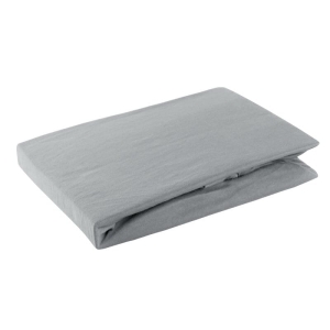 Prześcieradło D91 220x240 jersey z gumką w kolorze stalowym