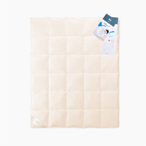Kołdra całoroczna pierze gęsie 200x220 krem 2,7kg