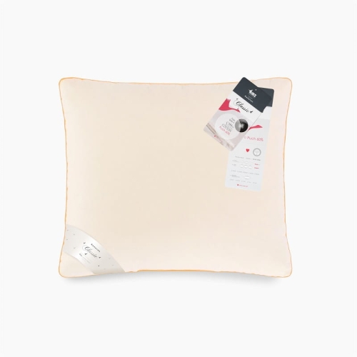 Poduszka puch gęsi 70x80 kremowa 1300g AMZ