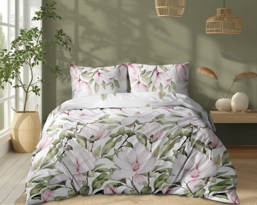 Pościel bawełniana 100% 160x200 w magnolie