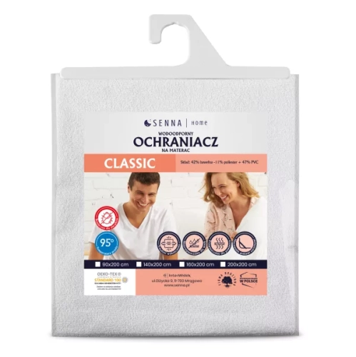 Ochraniacz wodoodporny na materac 160x200 Classic