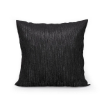 Poszewka czarna 40x40 z lurexem