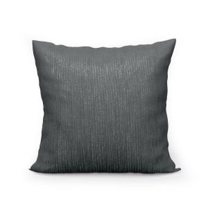 Poszewka ciemnoszara 40x40 z lurexem