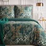 Komplet pościeli z bawełny satynowej Spring 140x200 w orientalny wzór