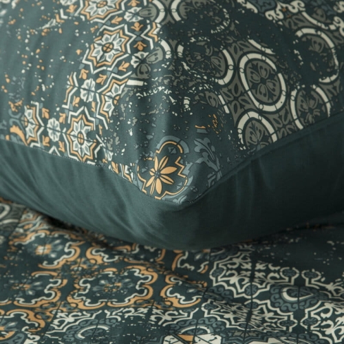 Komplet pościeli z bawełny satynowej Spring 160x200 w orientalny wzór