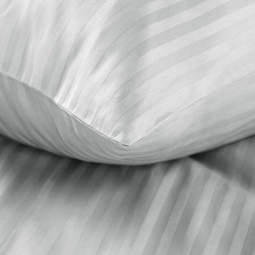 Komplet pościeli z adamaszku 160x200 srebrnej