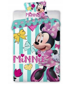 Komplet pościeli bawełnianej 100x135 Minnie