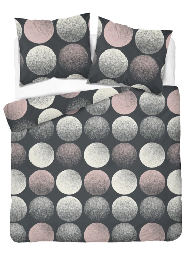 Pościel bawełniana 100% 220x200 w kolorowe koła