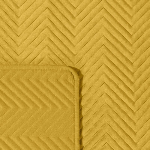 Narzuta Sofia  220x240 musztardowa
