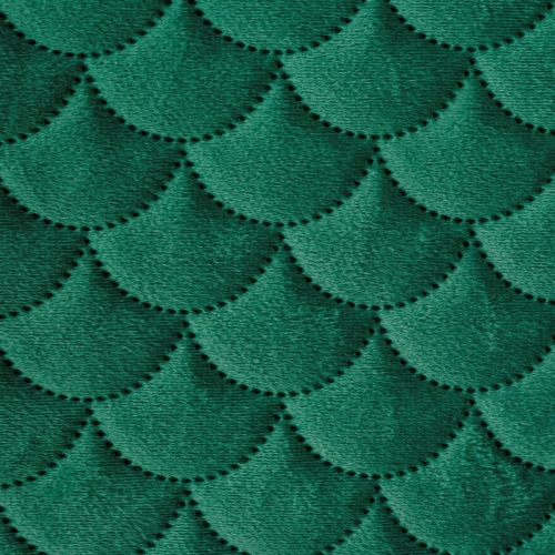 Narzuta wypalana 230x260 ciemno zielona