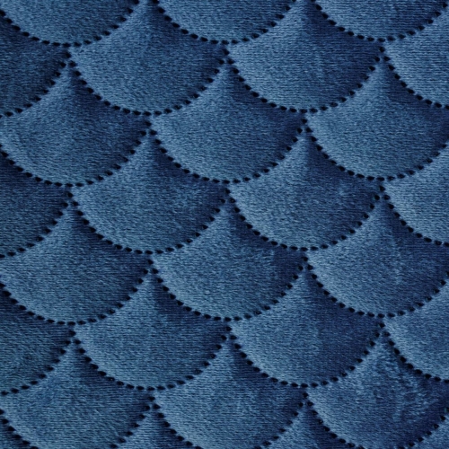 Narzuta wypalana 230x260 granatowa