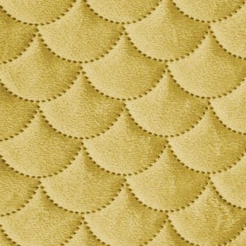Narzuta wypalana 230x260 musztardowa