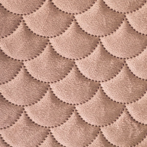 Narzuta Ariel 230x260 pudrowa