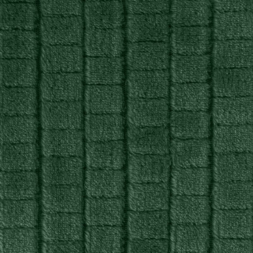 Koc pluszowy 170x210 ciemno zielony