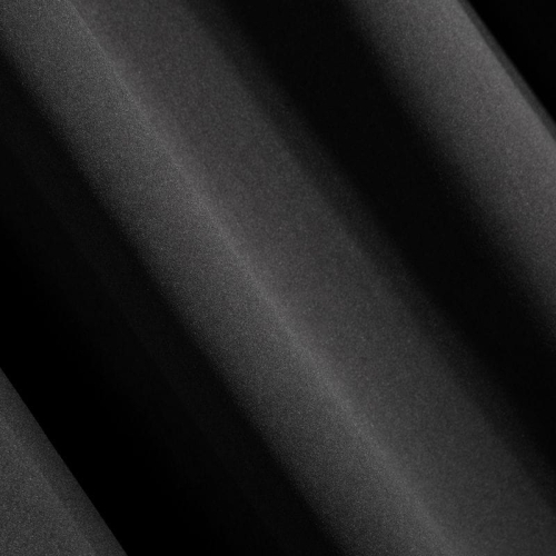 Zasłona 135x250 czarna przelotki
