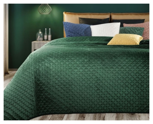 Narzuta 220x240 ciemno zielona Dimon