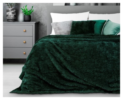 Narzuta Oriana 170x210 w kolorze ciemno zielonym 