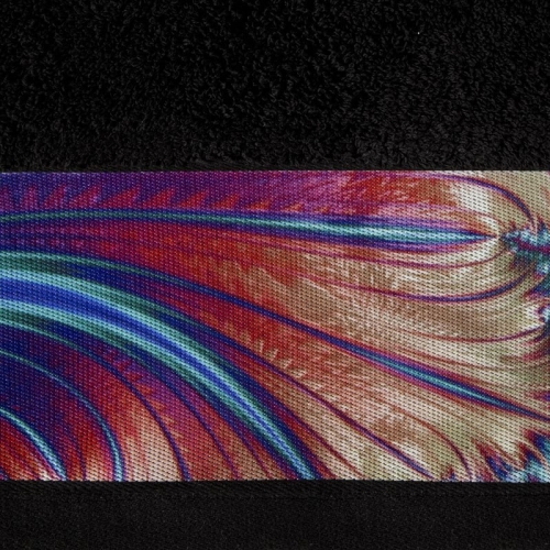 Ręcznik 70x140 czarny Azul