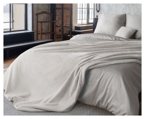 Koc 220x240 kawowy Pierre Cardin