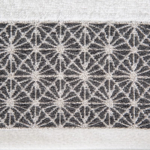 Ręcznik 70x140 biały z bordiurą